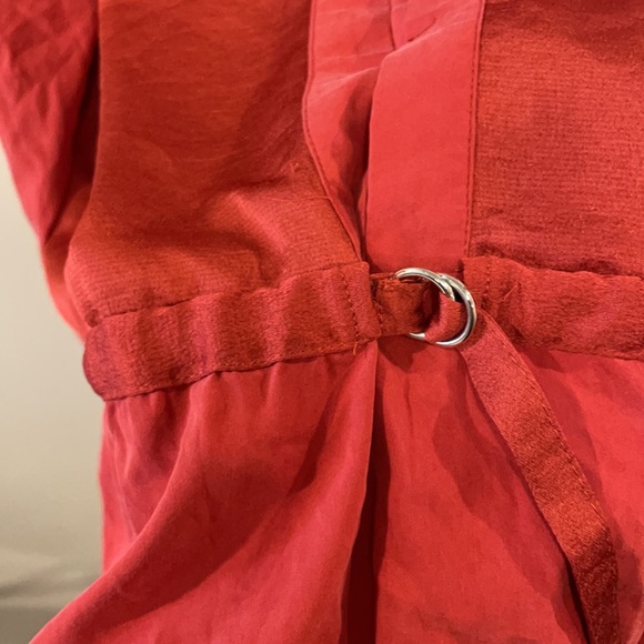 ⭐️2/$30 Like NEW Zara Dress beautiful with Belt 3/4 Sleeve - Picture 3 of 5